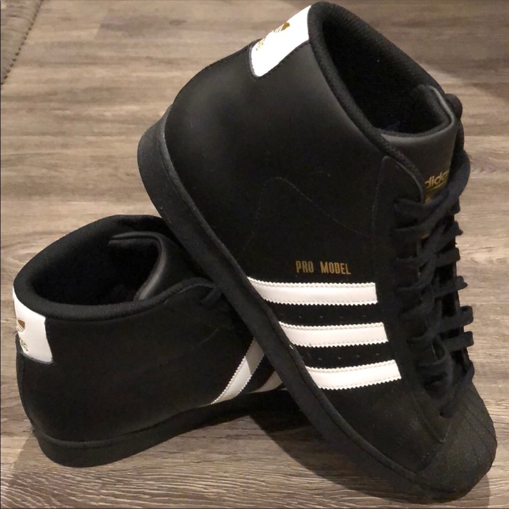 Original Adidas Pro Model Black Size 12